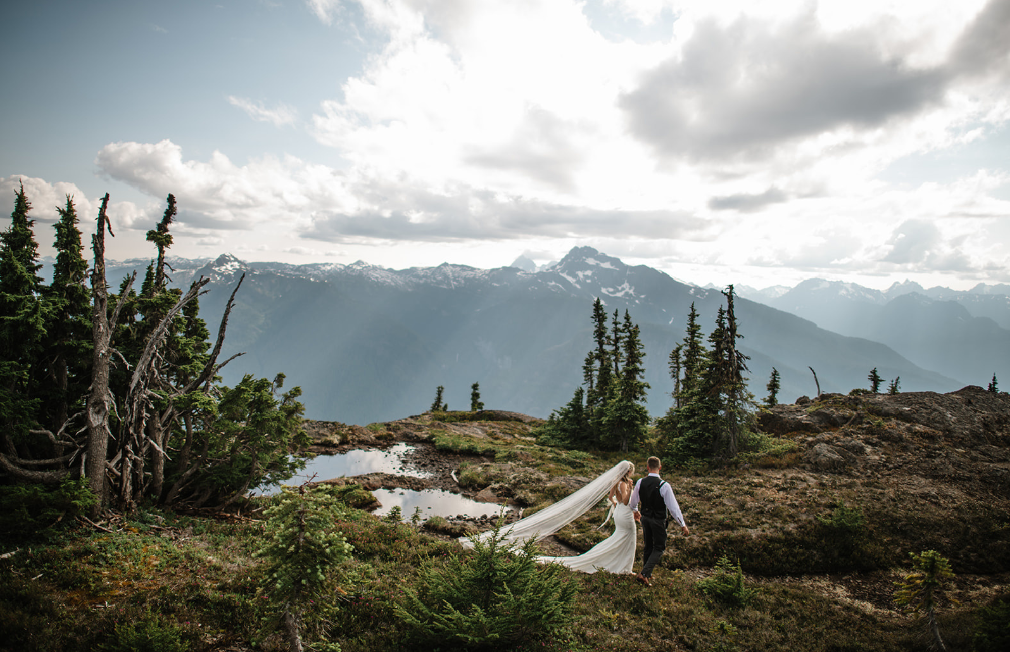 Sonora Resort - Elopement Package - Wedding Ceremony on top of a Mountain